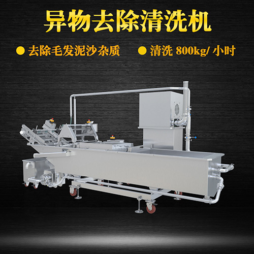 果蔬氣泡翻洗機(jī)，有效清洗，過(guò)濾泥沙