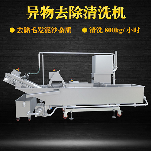 環(huán)速商用果蔬清洗機(jī)，氣泡清洗，清洗800kg小時(shí)