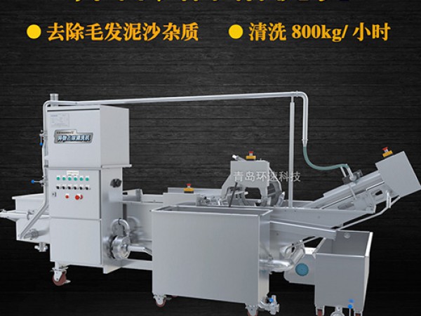 蔬菜氣泡清洗機(jī)，氣泡清洗，清洗800kg/小時(shí)