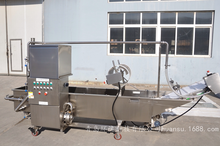 青島曝氣氣泡式洗菜機(jī)廠(chǎng)家氣泡式洗菜機(jī),氣泡式蔬菜翻洗機(jī),環(huán)速衛(wèi)生級(jí)食品設(shè)備